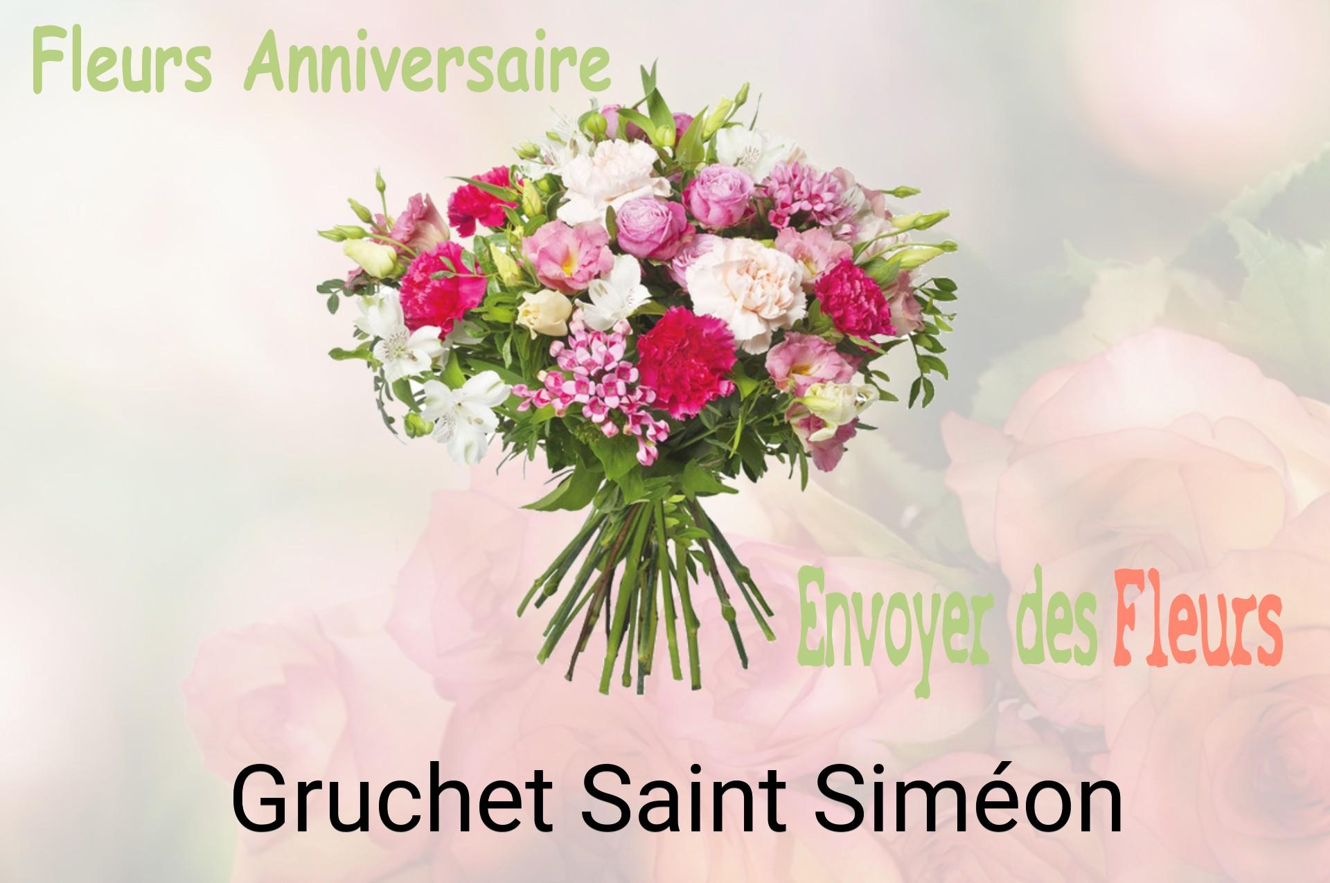 Bouquet de fleurs d’anniversaire livré à Gruchet-Saint-Siméon